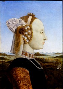 Piero della Francesca - Portraits of the Duke and Duchess of Urbino, Federico da Montefeltro and Battista Sforza - Google Art Project