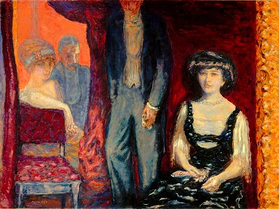 Pierre Bonnard, 1908 - La loge