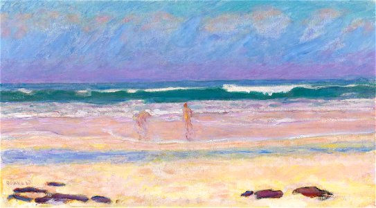 Pierre bonnard plage