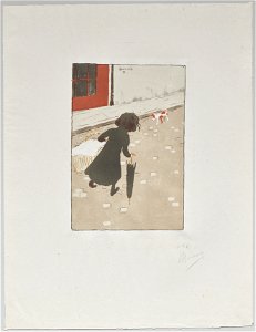 Pierre Bonnard (French, 1867-1947) - The Laundry Maid (La petite blanchisseuse) - 2020.151 - Cleveland Museum of Art