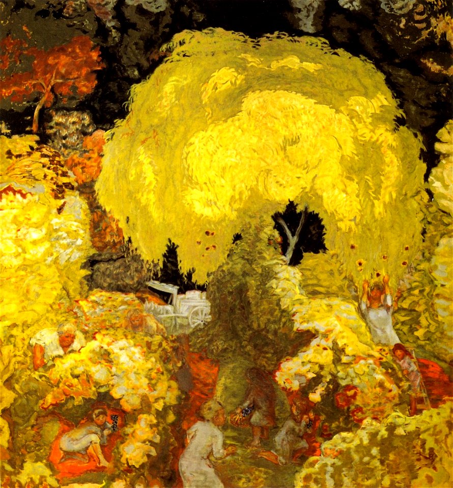 Pierre Bonnard Autumn, Fruit-Picking