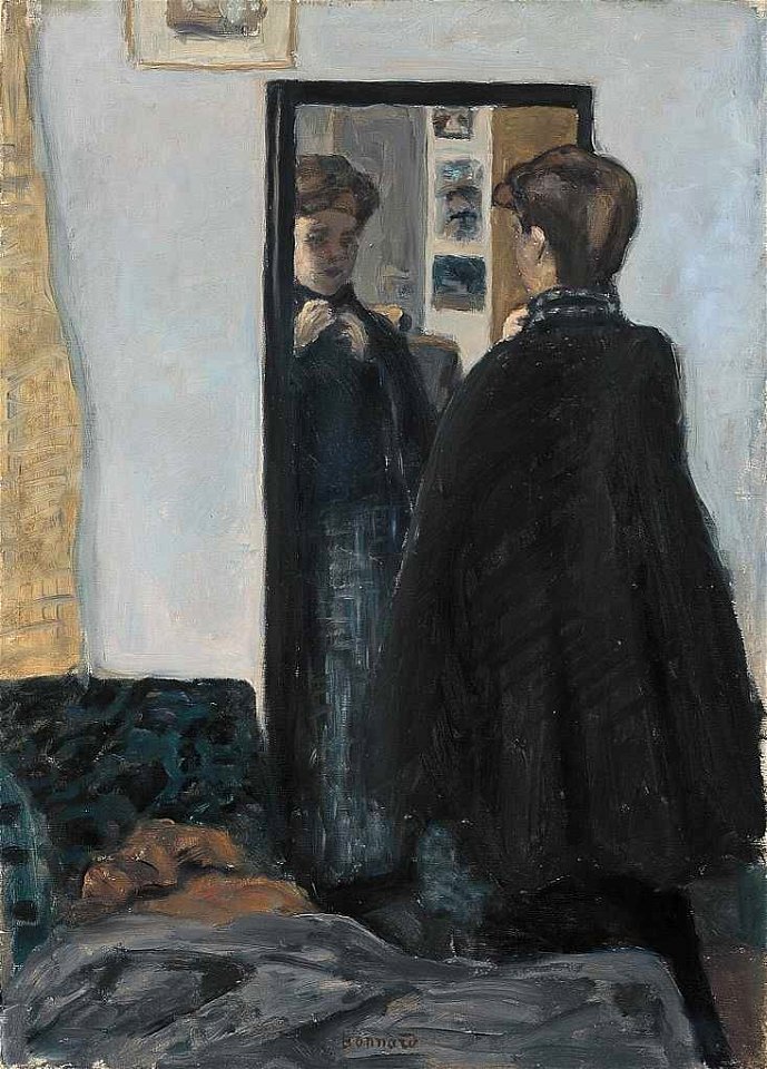 Pierre Bonnard - Dame vor dem Spiegel - 8665 - Bavarian State Painting Collections
