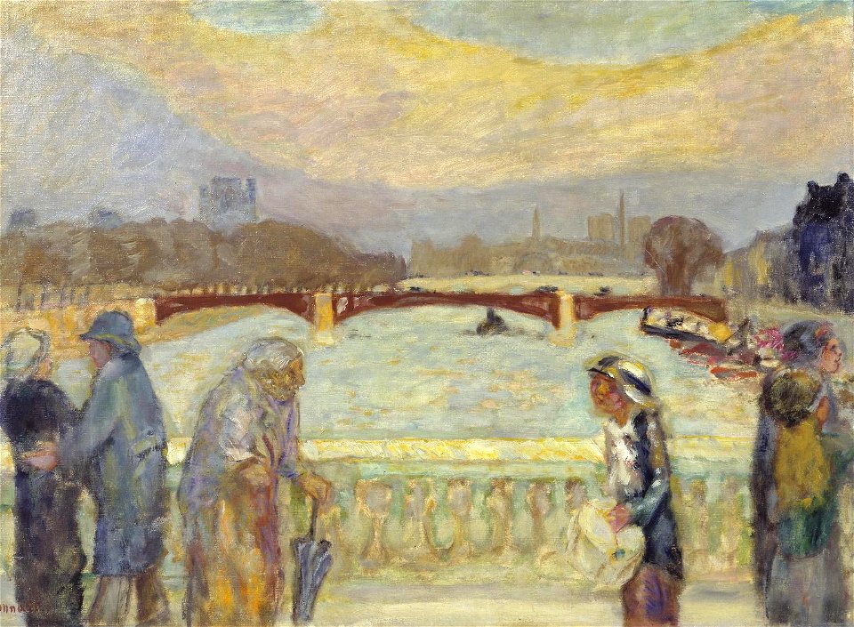 Pierre Bonnard, 1913-1915 - Le Pont de la Concorde