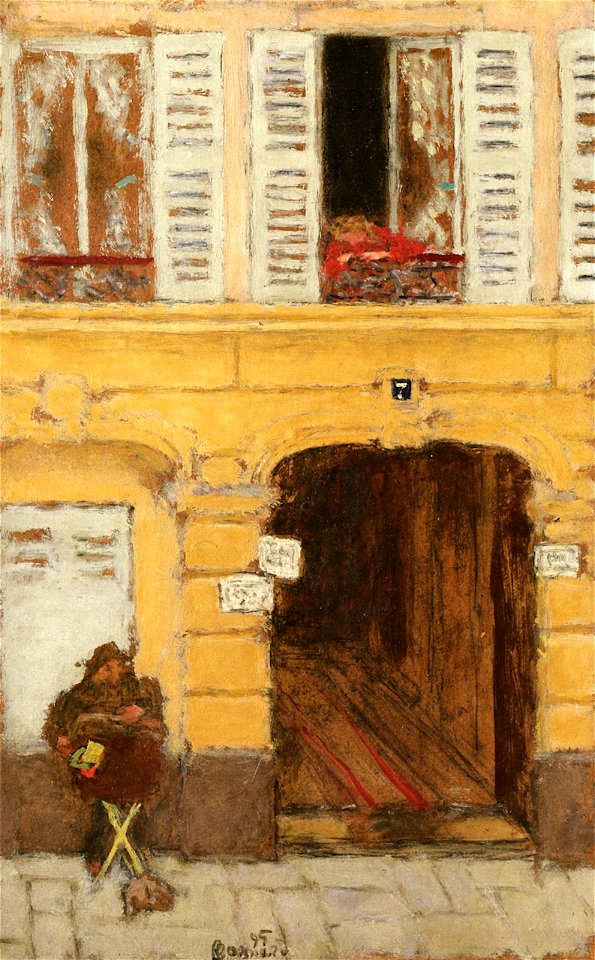 Pierre Bonnard The Barrel Organ