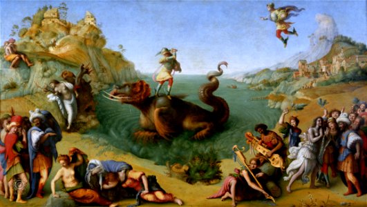 Piero di Cosimo - Andromeda liberata da Perseo