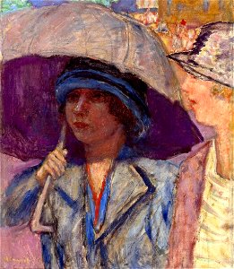 Pierre Bonnard Woman with an Umbrella 1922