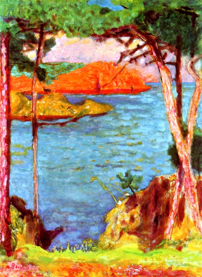 Pierre Bonnard Mediterranean Coast