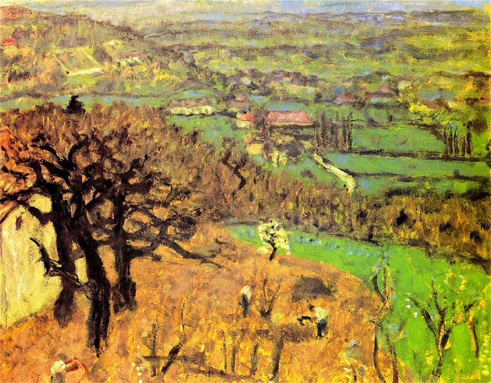 Pierre Bonnard Dauphine Landscape