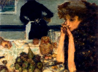 Pierre Bonnard Misia Natanson at Breakfast