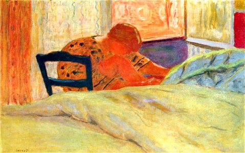 Pierre Bonnard The Pedicure. Free illustration for personal and commercial use.