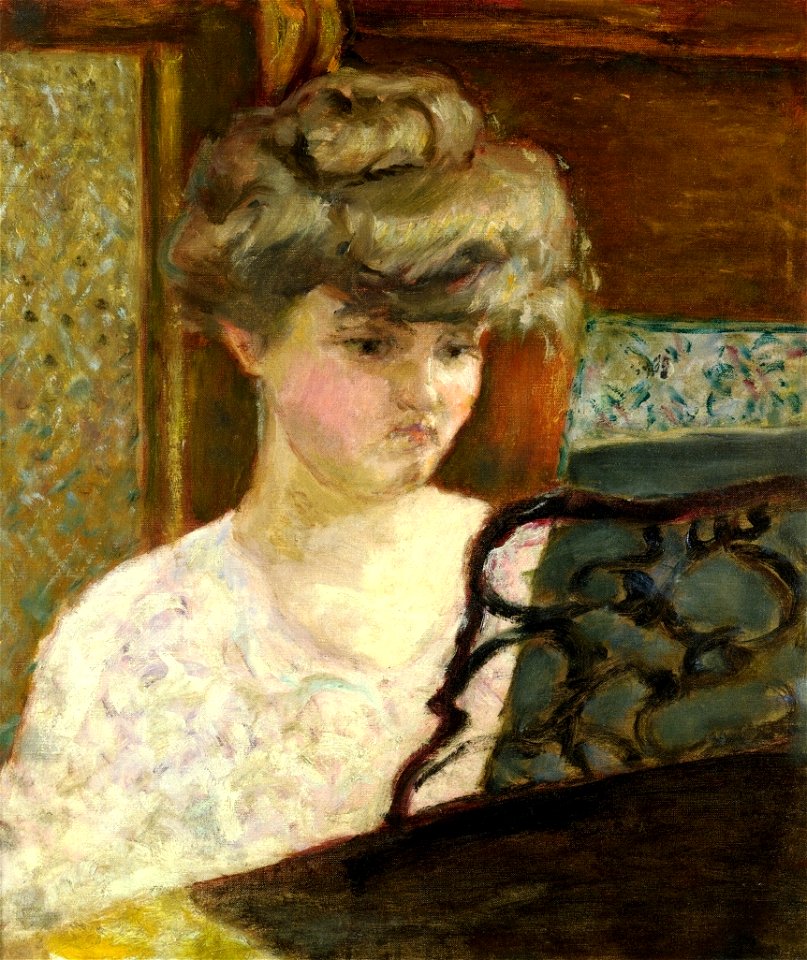 Pierre Bonnard Misia at the Piano