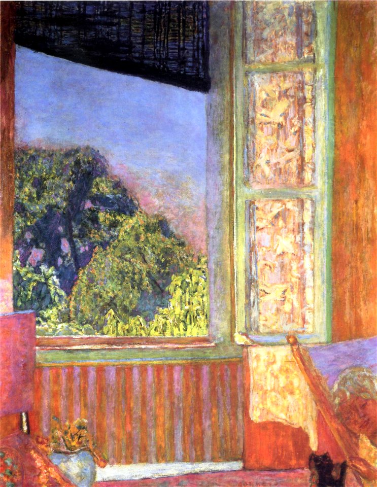 Pierre Bonnard, 1921 - La fenêtre ouverte