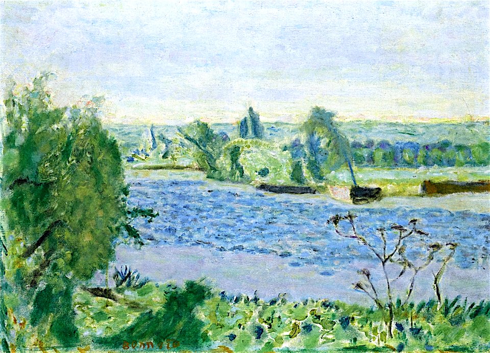 Pierre Bonnard Blue Morning