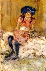 Pierre Bonnard Seated Little Girl
