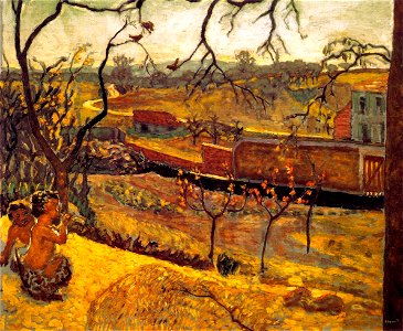 Pierre Bonnard Early Spring, Little Fauns