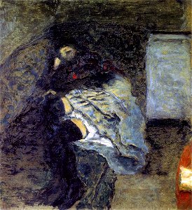 Pierre Bonnard Marthe on a Divan