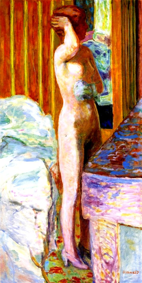 Pierre Bonnard Standing Nude1