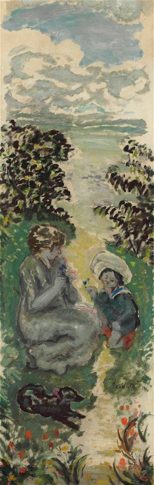 Pierre bonnard mere et enfant