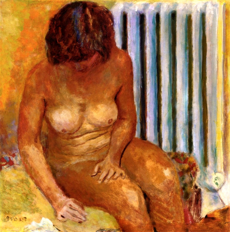 Pierre Bonnard Nude with Radiator
