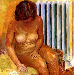 Pierre Bonnard Nude with Radiator