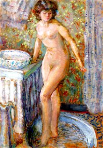 Pierre Bonnard Nude at Her Toilette 1908