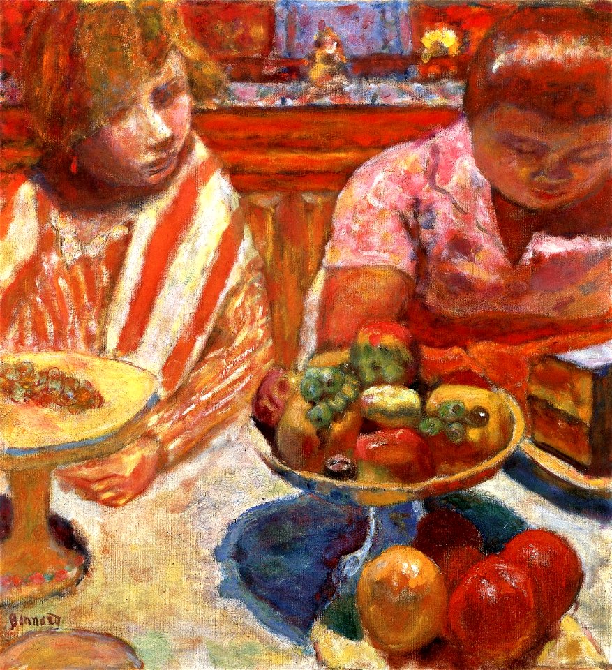 Pierre Bonnard Reflecting on the Day