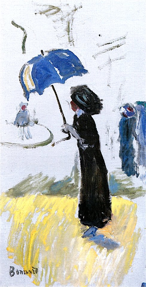 Pierre Bonnard Woman with Umbrella 1900
