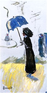 Pierre Bonnard Woman with Umbrella 1900