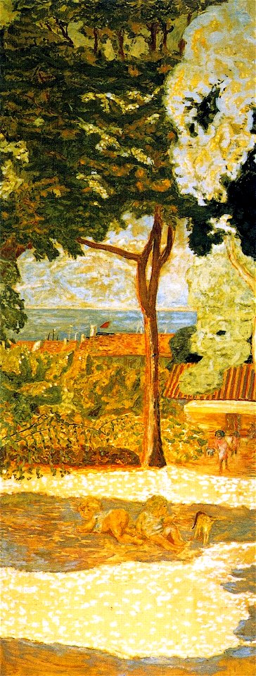 Pierre Bonnard Mediterranean. Triptych (central panel)