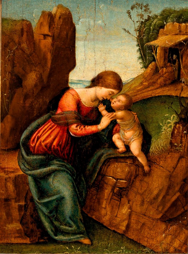 Piero di cosimo rest on the flight into egypt d6301505093807)