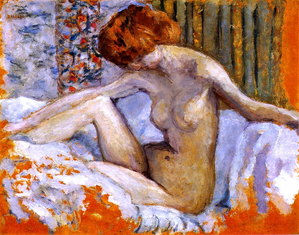 Pierre Bonnard Nude in Bed