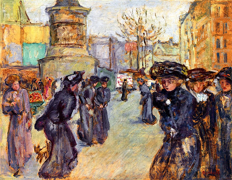 Pierre Bonnard Place Clichy