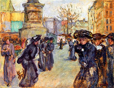 Pierre Bonnard Place Clichy