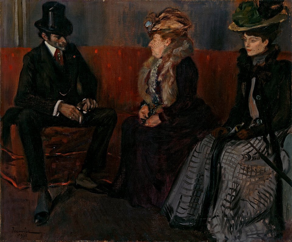 Pierre Georges Jeanniot - La présentation - PPP78 - Musée des Beaux-Arts de la ville de Paris