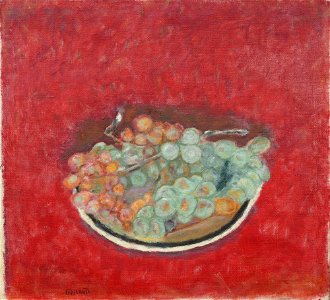 Pierre Bonnard Grapes 1928. Free illustration for personal and commercial use.