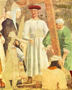 Piero, arezzo, Discovery and Proof of the True Cross 03