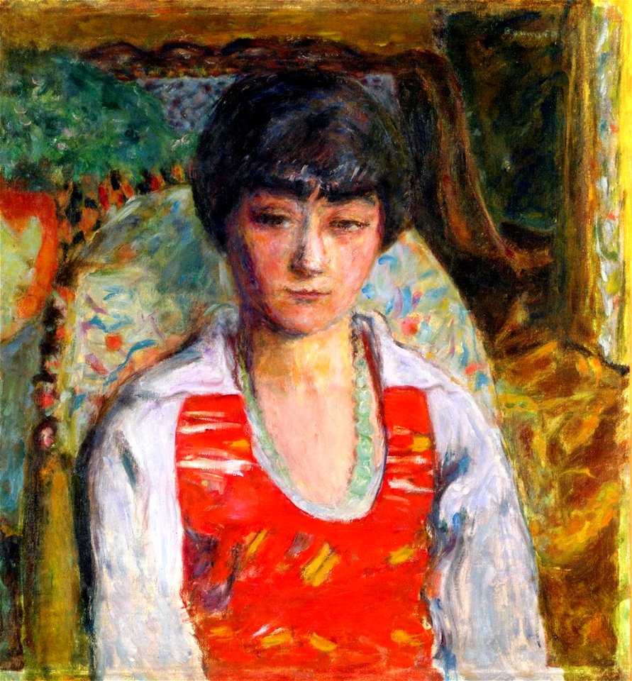 Pierre Bonnard Portrait of a Young Girl 1916