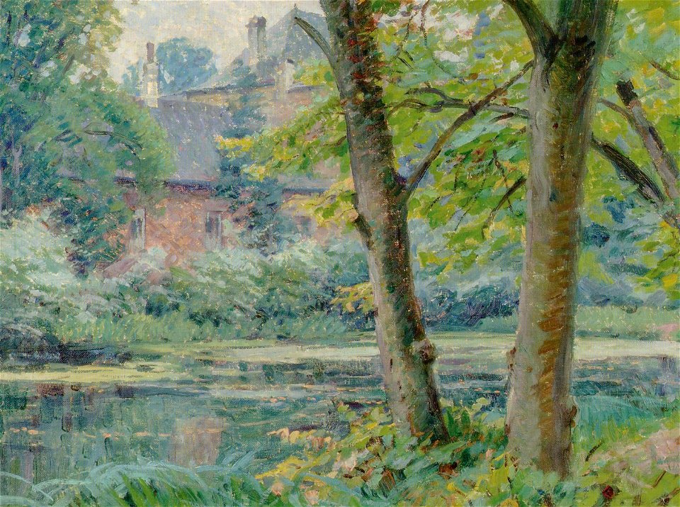 Pierre Blanc, Paysage de Tervuren, 1911, MNHA