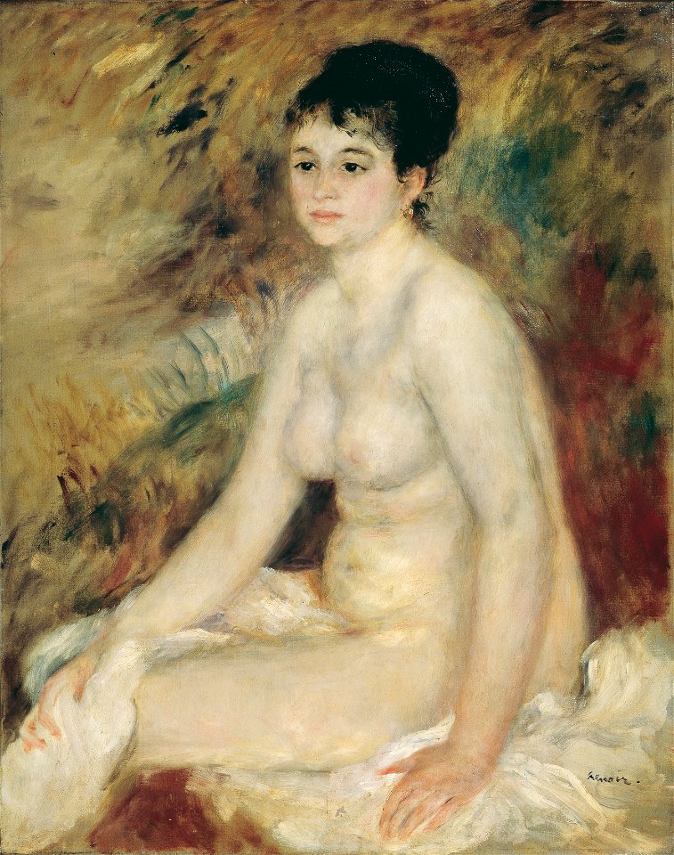 Pierre Auguste Renoir - Nach dem Bade - 1055 - Österreichische Galerie Belvedere