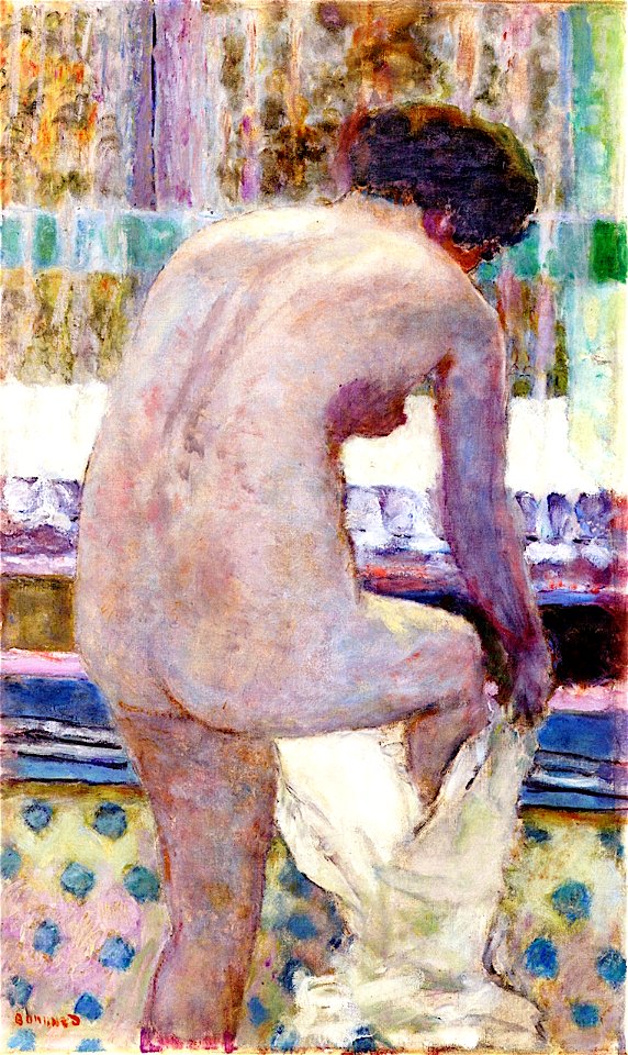 Pierre Bonnard Nude Dressing