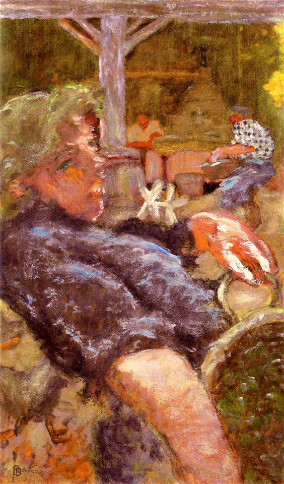Pierre Bonnard The Press at Grand-Lamps