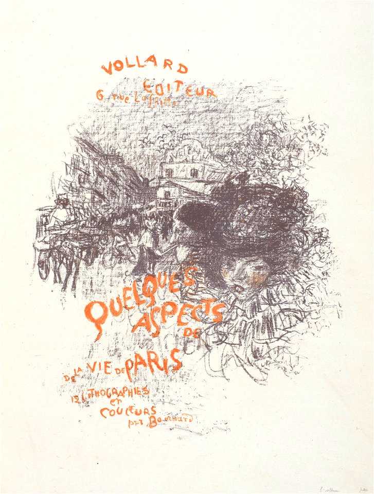 Pierre Bonnard - Quelques aspects de la vie de Paris - Couverture