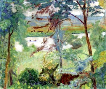 Pierre Bonnard Grey Landscape, Vernon