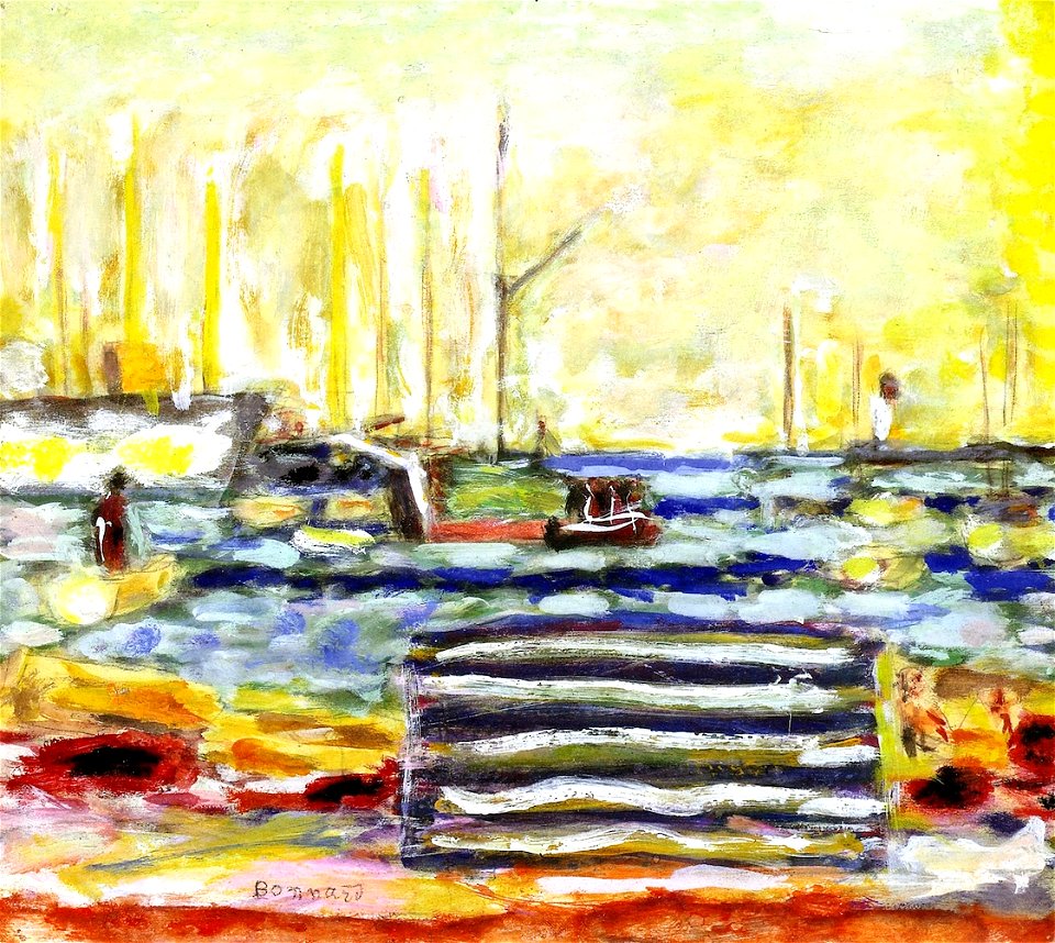 Pierre Bonnard The Port of Cannes