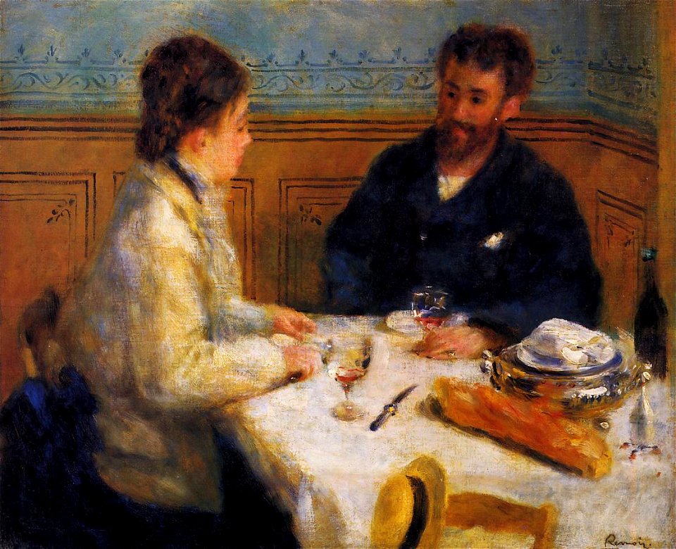 Pierre Auguste Renoir Le dejeuner