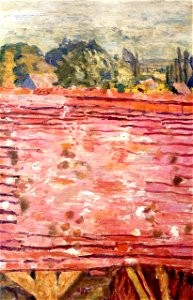 Pierre Bonnard A Red Roof1