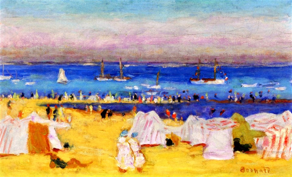Pierre Bonnard The Beach (Arachon)