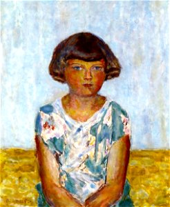 Pierre Bonnard Portrait of a Girl 2