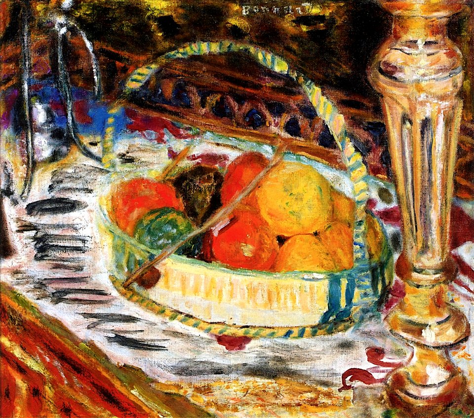 Pierre Bonnard Basket of Fruit 1924