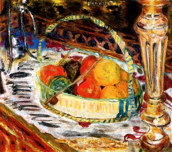 Pierre Bonnard Basket of Fruit 1924